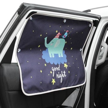 汽車窗簾遮陽簾車用側窗窗戶車載防曬隔熱遮光吸盤式通用型遮陽擋