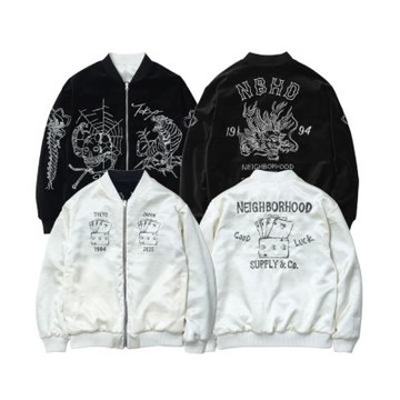 Neighborhood Souvenir Jacket 黑色 雙面穿橫須賀 252AQNH-JKM03