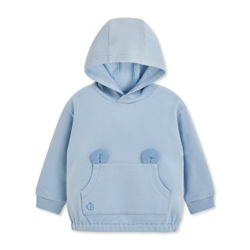 【CHIC BASICS系列】熊耳口袋連帽T恤