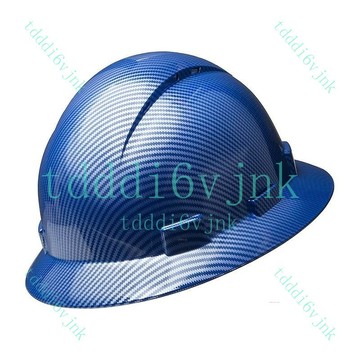 【高檔工業碳纖維色】安全帽 工地安全帽 工業安全帽 工程安全帽 工程帽 美式工程帽 大邊沿 夏季 防砸 防曬 遮陽 建築