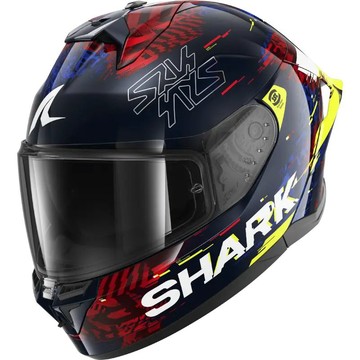 【賽道CP王】SHARK SKWAL CUP SPEED- VIB 彩繪 BRY(HE6510) 全罩式安全帽
