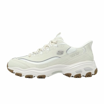 Skechers 休閒鞋 D Lites Slip-Ins 男鞋 米白 緩震 健走 老爹鞋 232667OFWT