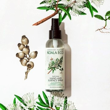 澳洲KOALA ECO香氛雙效乾洗手 沼澤茶樹&薄荷 125ml