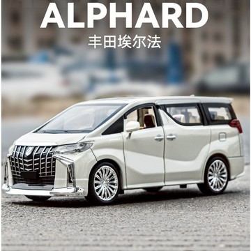 阿莎力2店 1/24 TOYOTA  正版 阿法 阿爾法 新版 1:24 合金車