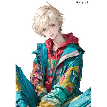 【12月新品5】07-106-0043 人物貼紙 繽紛色彩