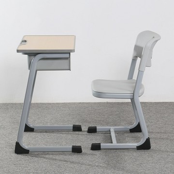 課桌椅學校學習桌兒童小學生教室寫字桌輔導班家用單人學習桌套裝[DD120109]