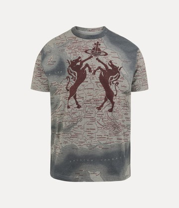 Vivienne Westwood Horses Classic T-shirt Cotton Grey XL Unisex
