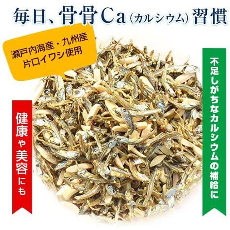 海と太陽 アーモンド小魚・カットタイプ 320g 国産小魚 (10袋セット（320g×10）)