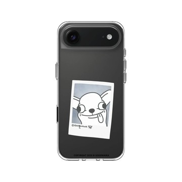 iPhone Air Clear Case（相機按鈕） 透明 - Godgwawa 變種吉娃娃 - 拍立吉