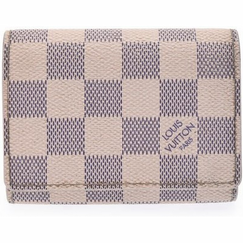 中古 ルイヴィトン ダミエアズール 名刺入れ メンズ レディース N Louis Vuitton 通販 Lineポイント最大0 5 Get Lineショッピング