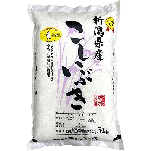 新米 新潟県産こしいぶき 精米 (受注精米5kg)令和5年産 お米のたかさか