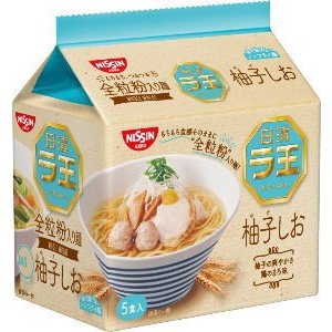 日清食品 ラ王 柚子しお 5食パック(93gx5食)