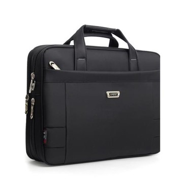 17寸筆記本電腦包16寸手提包單肩包15寸公文包14寸牛津布商務文件包