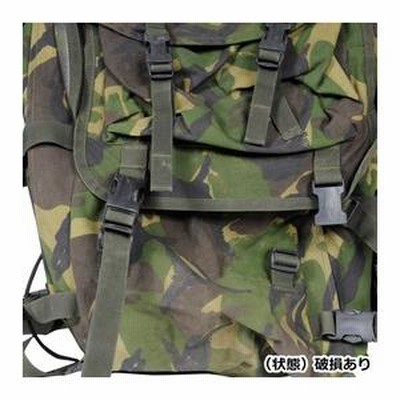 イギリス軍　放出品 リュックサック 無線運搬用バッグ 前後分割式 DPM迷彩 ミリタリーショップ レプマート / イギリス軍放出品 リュック