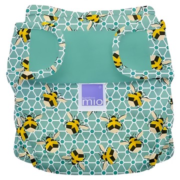 BAMBINO MIO 魔鬼氈成長型防水尿布兜 可調節環形魔鬼氈 腿部雙鬆緊帶設計  BUMBLE  1件