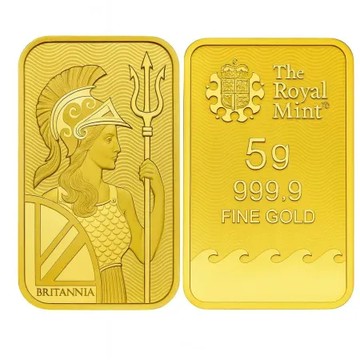 【路森金飾】黃金金條-The Royal Mint國際金條5公克 (檢驗卡裝)  
