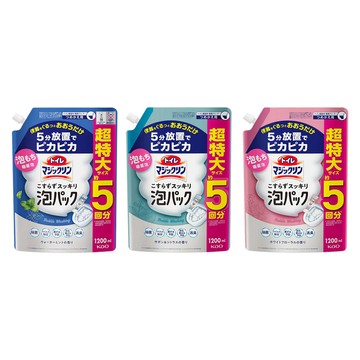KAO Magiclean馬桶香氛超濃密泡沫清潔劑補充包1200ml