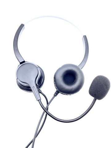 TONNET通航TD8315D專用電話耳機麥克風(雙耳) headset phone辦公室電話耳機推薦 客服人員電話耳機 電話耳機推薦 家用電話耳機 免用電話耳機切換器