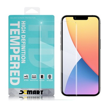 Xmart for iPhone 14 Plus 6.7 薄型 9H 玻璃保護貼-非滿版