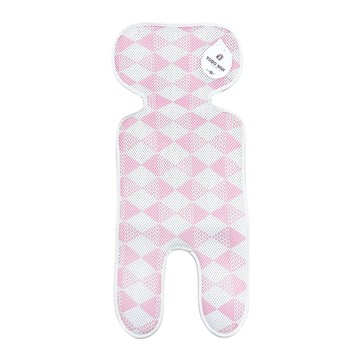 YODO XIUI 透氣推車墊-單層  輕薄款粉色  1個