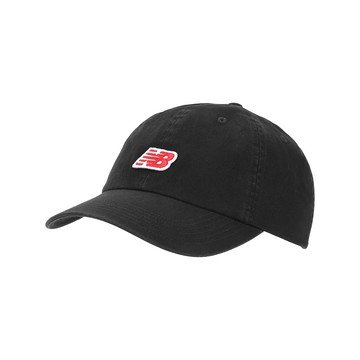 [ACS] New Balance NB 棒球帽 6 Panel NB Patch Logo 黑 紅 可調帽圍 刺繡 老帽 帽子 NB LAH51013BK