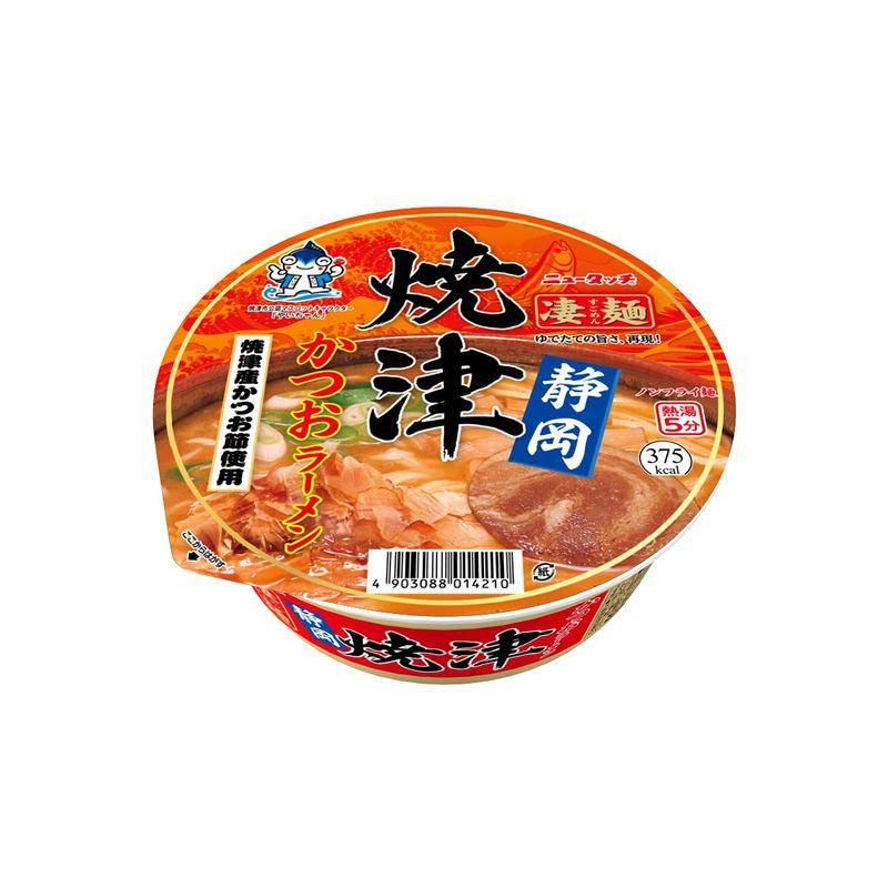 ニュータッチ 凄麺 静岡焼津かつおラーメン 109g ×12個