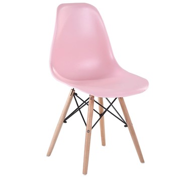 伊姆斯椅 伊姆斯椅子伊姆斯椅餐椅家用椅電腦桌椅塑料靠背椅現代簡約創意辦公椅洽談椅【MJ23817】