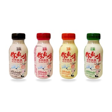 【蝦皮直營】國農 你最牛 調味乳 215ml 6入/組 果汁/草莓/胚芽/巧克力 牛奶 飲品 飲料