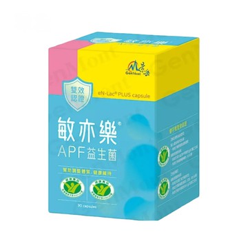 【景岳生技】敏亦樂APF益生菌膠囊x3盒(90顆/盒)