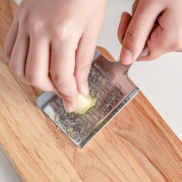 不銹鋼磨蒜器磨泥器磨姜器細膩姜蓉器姜汁磨姜器蒜泥器手動壓蒜器