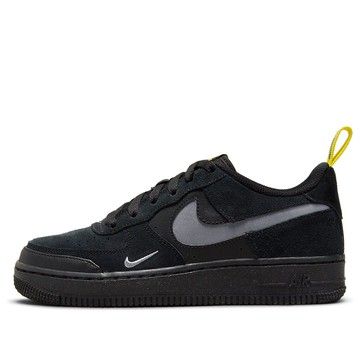 (GS) Nike Air Force 1 Low 'Cut Out Swoosh - Grey'
