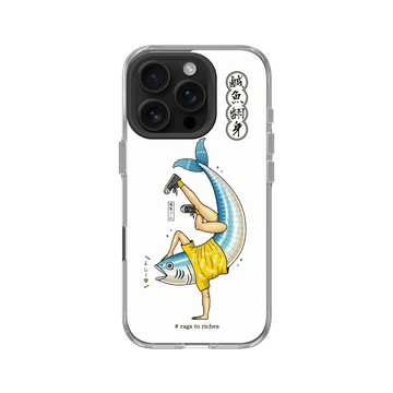 iPhone 16 Pro Clear Case（相機按鈕） 透明 - 保羅先生 Mr.Paul - 鹹魚翻身