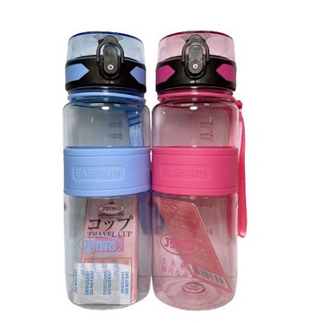 旅行杯 冷水壺 隨手杯 飲料杯 情侶水壺 時尚彈跳太空杯 jp-16037a3-603534