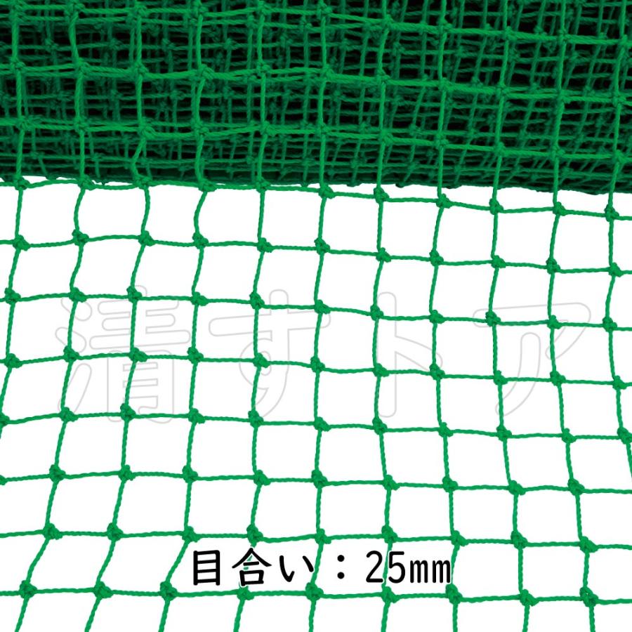 [送料無料] ゴルフネット 2m×30m 25mm目合 防球ネット 防獣ネット 防護ネット 安全ネット シンセイ