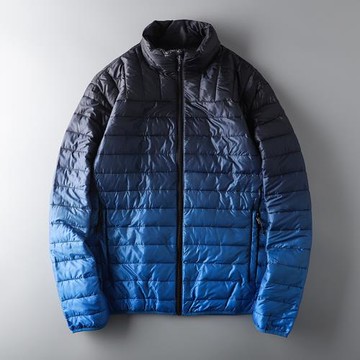 外貿尾單男剪標牛貨漸變棉衣男戶外防風防水外套出口原單男裝棉襖