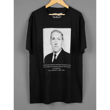 H. P. Lovecraft洛夫克拉夫特克蘇魯短袖Cthulhu人物純棉休閑T恤