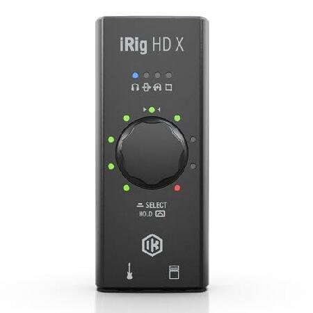 IK Multimedia iRig HD X Guitar Audio Interface 96 kHz Music Recording, 24-bit, For iPhone, iPad, Mac, iOS, And PC With Lightning Cable, USB 並行輸入