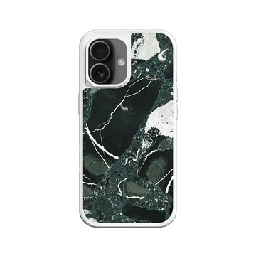 iPhone 17 SolidX 白 - 石紋與渲染 / Marble & Dreamy Gradient - 夜闌