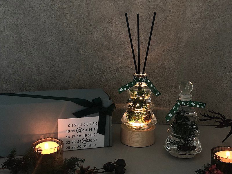 【聖誕禮盒】聖誕樹擴香燈 4款香氛 100ml