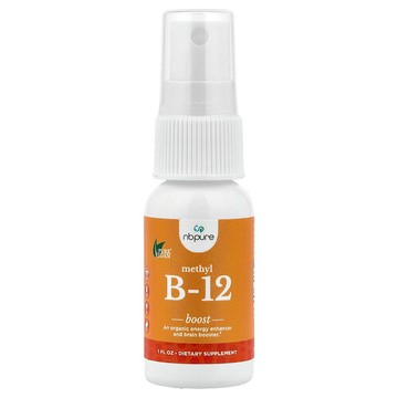 NB Pure, 甲基 B-12 噴霧，1 液量盎司