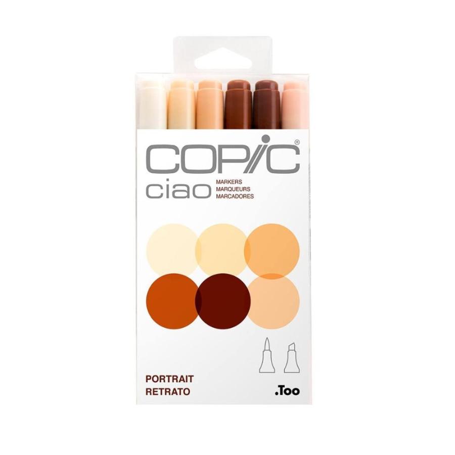 Copic Marker I6-skin Ciao Markers, Skin, 6-pack