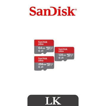 【 SanDisk 】記憶卡 公司貨 Ultra MicroSD 64GB 128GB 256G A1 TF 高速記憶卡 D31490