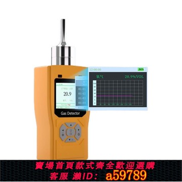 【台灣公司 可打統編】普利通泵吸式氣體檢測儀行動式可燃氣氧氣有毒有害多功能有限空間