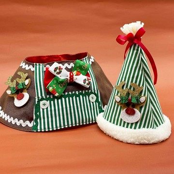 IPET 姜餅人圍巾-綠色