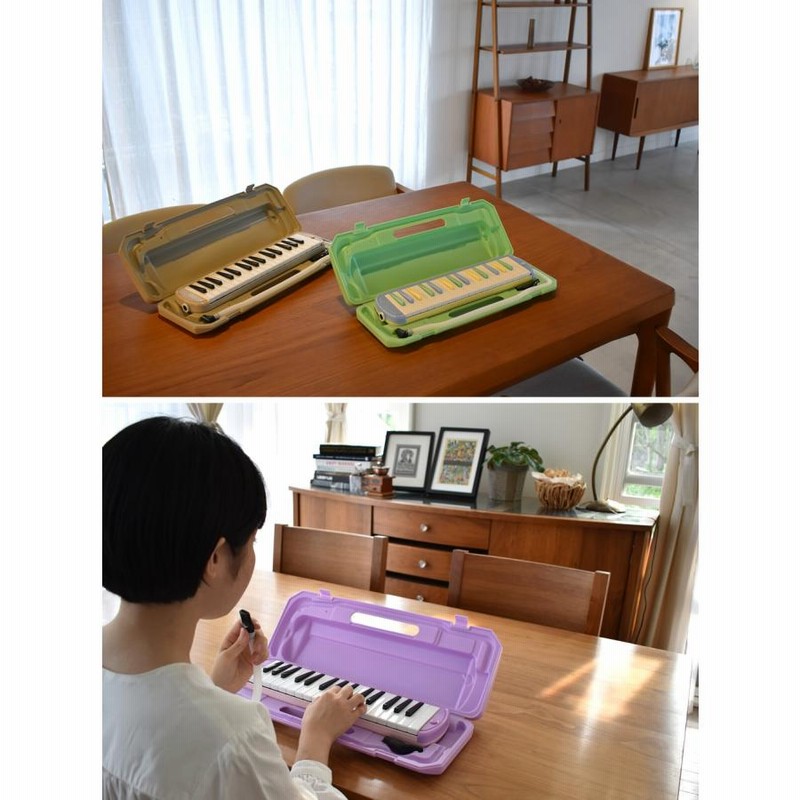 鍵盤ハーモニカ 2台以上で値引き 全22色 メロディピアノ P3001