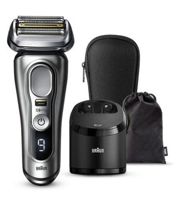 (一年保固) 德國百靈 BRAUN 9457CC 刮鬍刀 9PRO系列 四刀頭 刮鬍刀 3D刀頭 音波振動 自動清潔 快速充電  父親節 禮物 日版正規品原裝進口