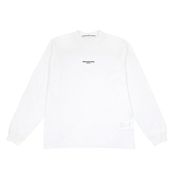 alexanderwang LOGO 印花長袖 T 恤