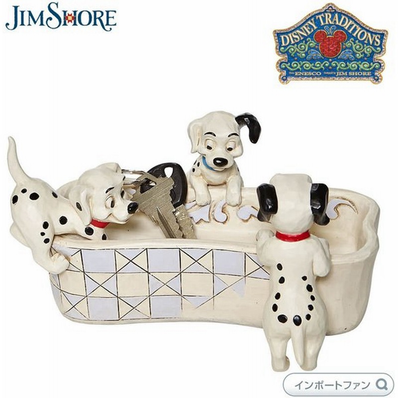 ジムショア 101匹わんちゃん ボーンディッシュ 小物入れ ディズニー 101 Dalmatians Bone Dish Jimshore クリスマス ギフト プレゼント 通販 Lineポイント最大get Lineショッピング