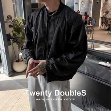 【20ss_select】韓國 短寬尼龍MA1外套 機能外套 cleanfit boxy 短版外套 尼龍外套 飛行外套