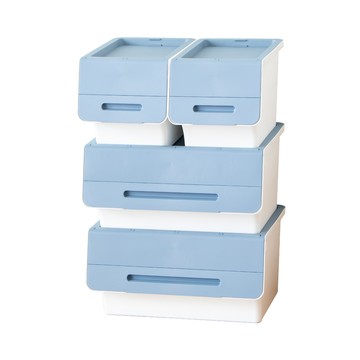KEYWAY 直取式整理箱30L(2入)+衣物收納箱65L(2入)B3065